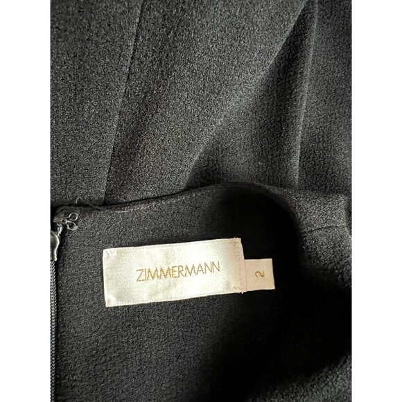 Zimmermann Baton Jumpsuit with Gold Bar in Black - Picture 8 of 8